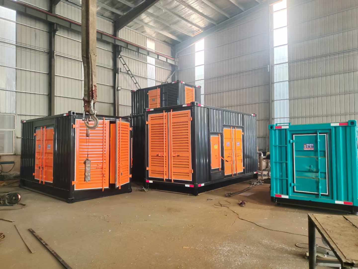 镜铁区500kw柴油发电机组可以带动多少功率设备？